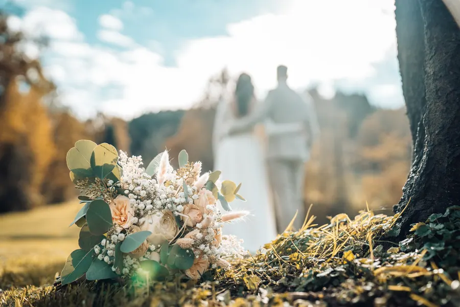 Hochzeitsfotografie Schloss Gamlitz: Barbara & Markus, Herbst, Bild 4