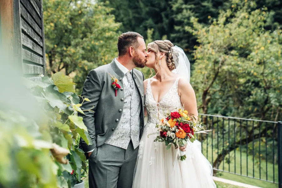 Hochzeitsfotografie Oberhaag: Carina & Marco, Herbst, Bild 5