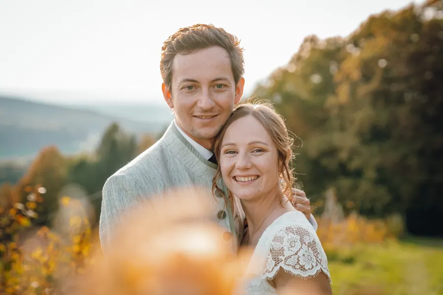 Hochzeitsfotografie Weingut und Weingartenhotel Harkamp: Marie-Therese & Paul, Herbst, Bild 7