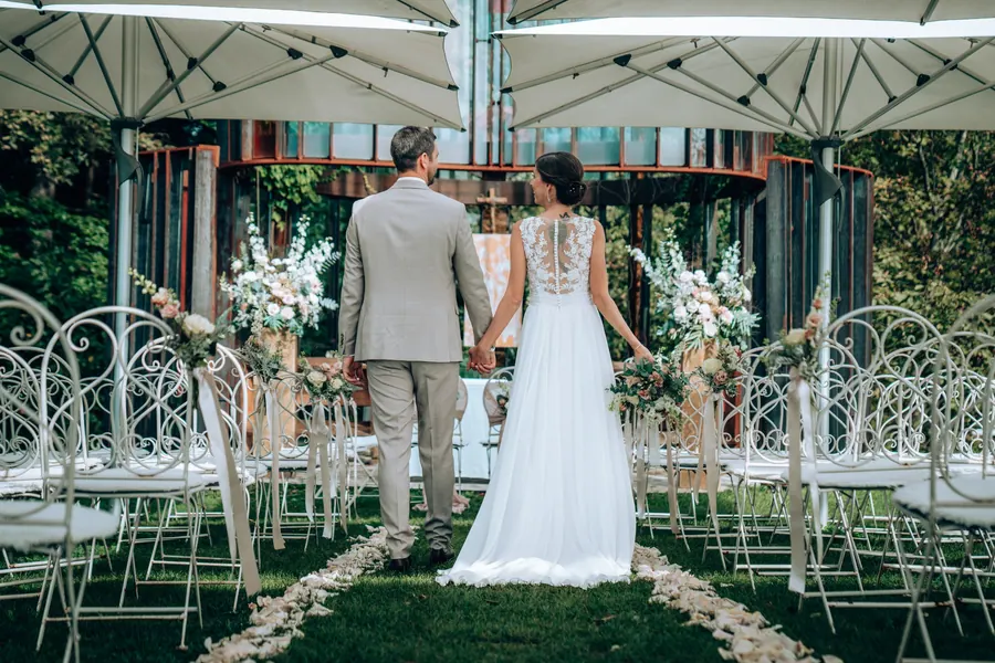 Hochzeitsfotografie Weingut und Weingartenhotel Harkamp: Sarah & Ferdinand, Herbst, Bild 3