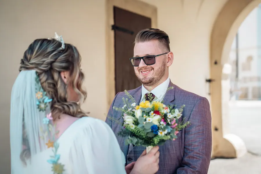 Hochzeitsfotografie Schloss Seggau: Stefanie & Kevin, Frühling, Bild 2